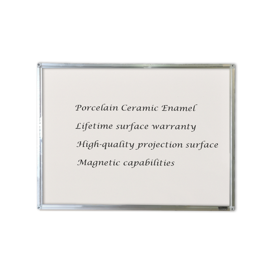 PORCELAIN WHITEBOARD | Aluminium Frame | Imported image 0
